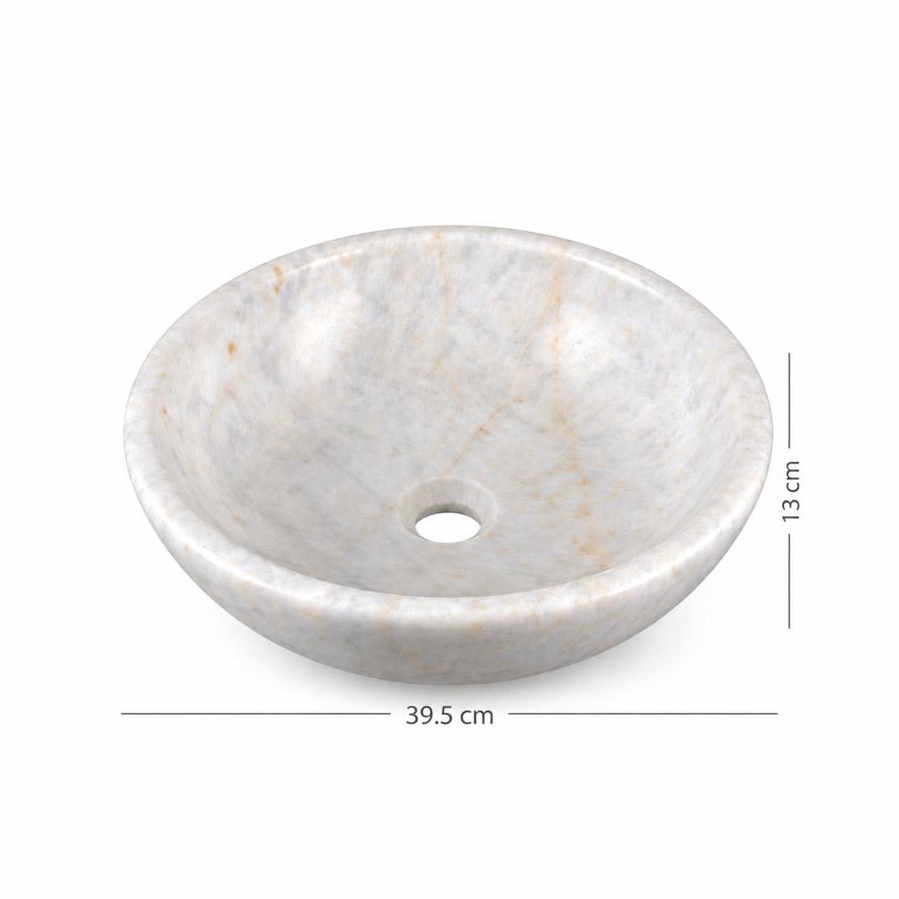 Lavabo DSF0894 ölçü görseli — genişlik 39,5 cm × yükseklik 13 cm