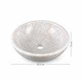 Lavabo DSF0894 ölçü görseli — genişlik 39,5 cm × yükseklik 13 cm