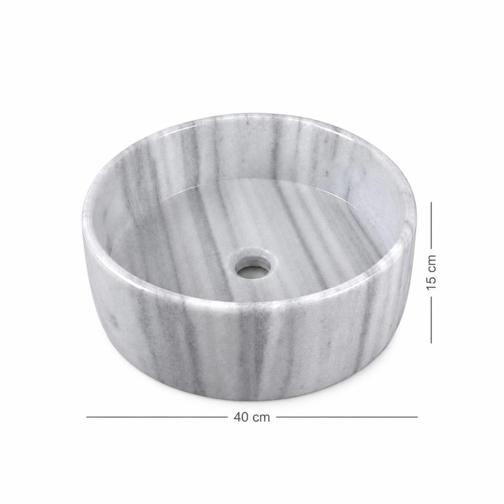 Lavabo DSF0898 ölçü görseli — genişlik 40 cm × yükseklik 15 cm