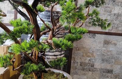 Dogal Tas Saks Yapay Agac 0002