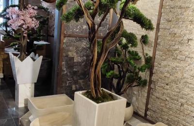 Dogal Tas Saks Yapay Agac 0005