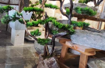 Dogal Tas Saks Yapay Agac 0007