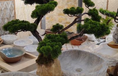 Dogal Tas Saks Yapay Agac 0015