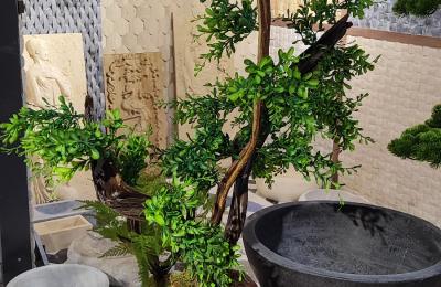 Dogal Tas Saks Yapay Agac 0018