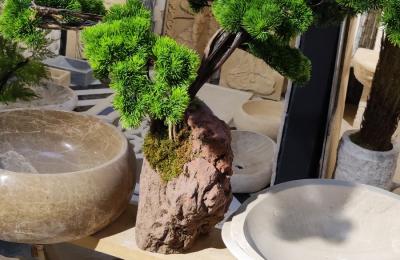 Dogal Tas Saks Yapay Agac 0020