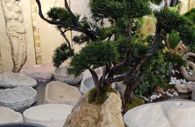 Dogal Tas Saks Yapay Agac 0023