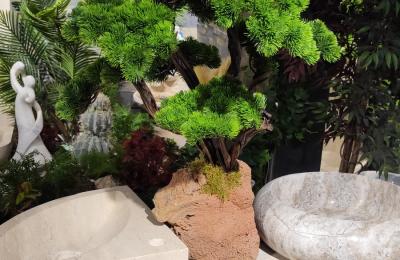 Dogal Tas Saks Yapay Agac 0027